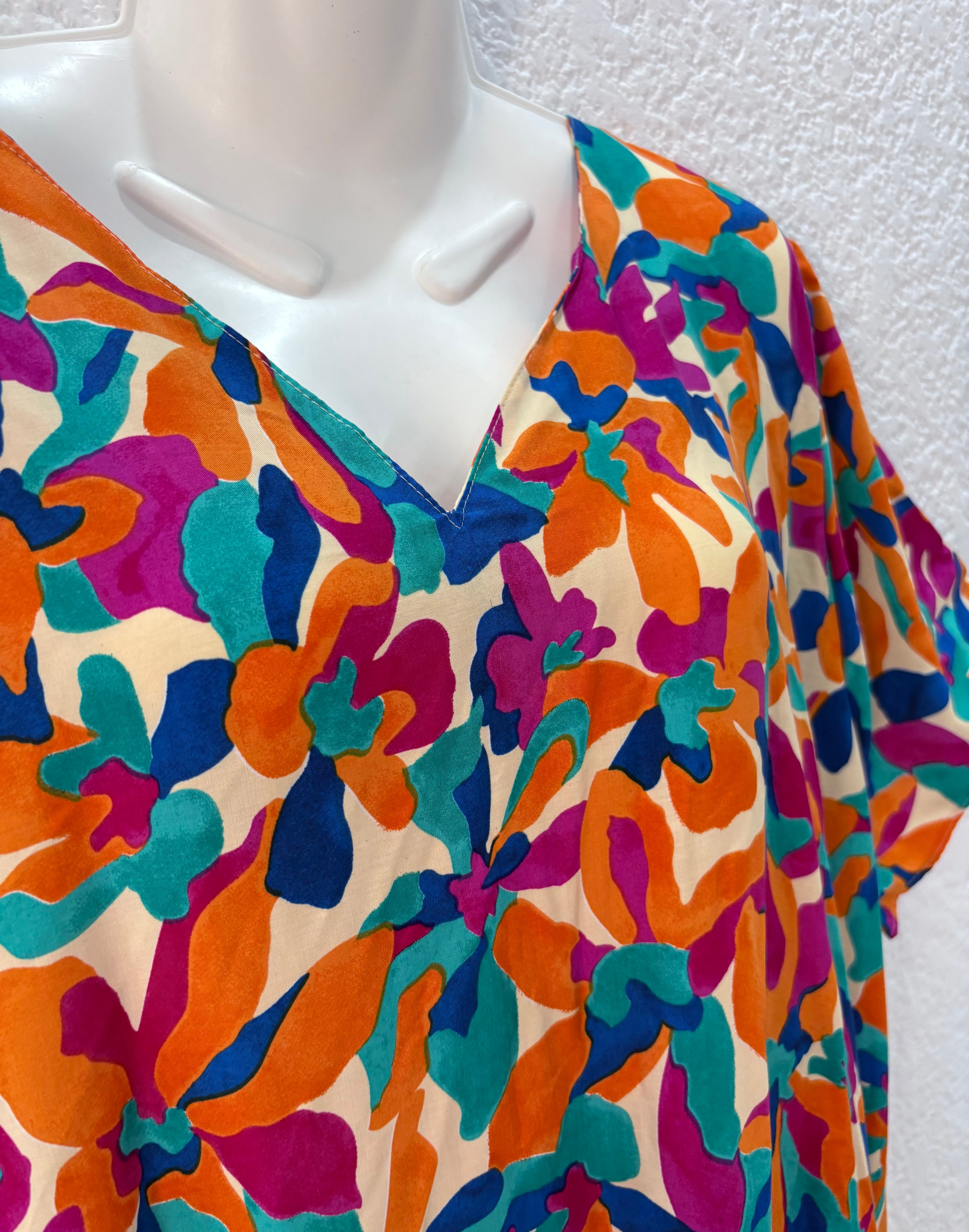 Maxi robe Célina - multi couleur