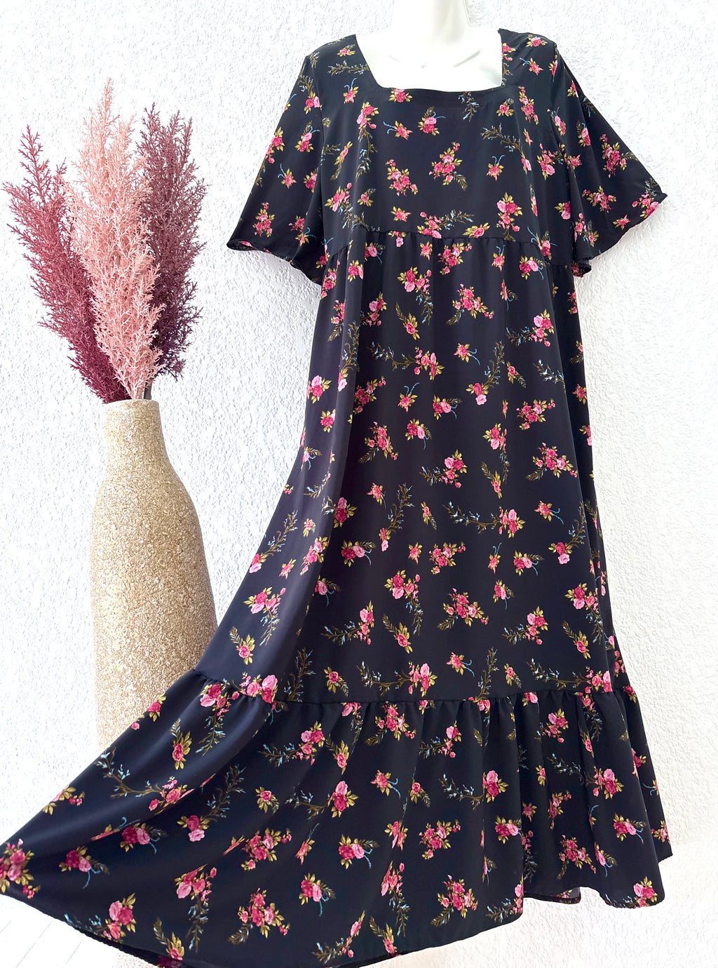 Maxi Robe ELENA -Noir