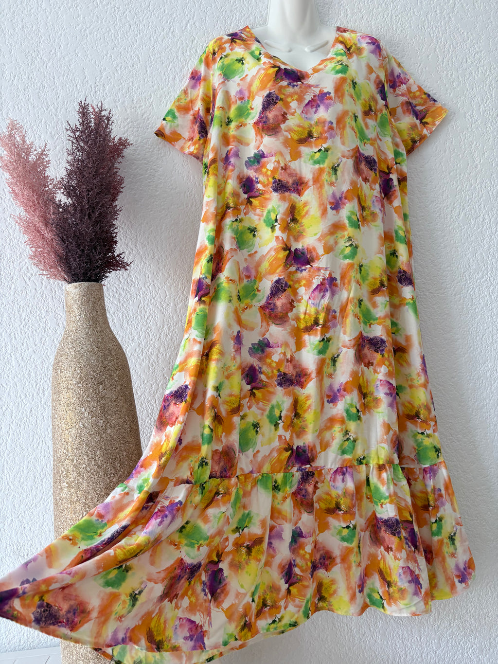 Maxi Robe Célina - fleurie